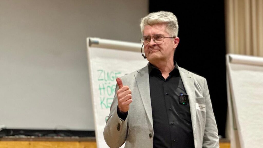 Lutz Kadereit beim Frühjahrstreffen der Wirtschaft 2026 in Hitzacker